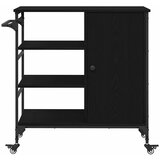  Kuhinjski kolica Crni hrast 87.5 x 39 x 84.5 cm | Eponuda.com