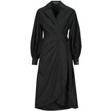 Karl Lagerfeld WRAP SHIRT DRESS Crna | shoptok.hr