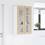 vidaXL viseći ormarić s policom riga sonoma hrast 60 x 31 x 100 cm | shoptok.hr