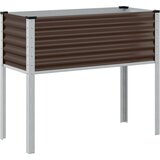 Maison Chic Vrtna greda - cvetlična korita - Cvetlični Lonec rjava 100x41x90 cm jeklo, (21790451) Cene