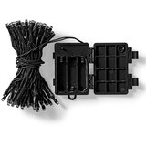 Nedis CLBO96 - led lanac 96xLED/7 funkcija/3xAA 7,7m IP44 topla bela | Eponuda.com
