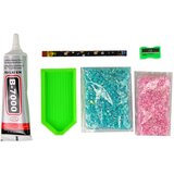 Creative Unicorn Kit DIY Diamonds Crystals Blue | shoptok.hr