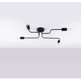 Sollux Lighting SL.1446 - Plafonski luster VECTOR 4xE27/15W/230V crna | Eponuda.com