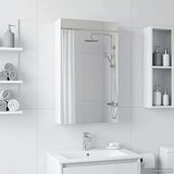  Kupaonski ormar s ogledalom s policom Bijelo 30 x 10 5 x 50 cm | shoptok.hr