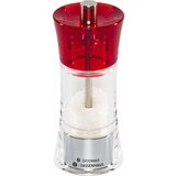 Zassenhaus salt mill AACHEN Acryl, red, 14 cm u