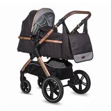 Coccolle Otroški voziček 3in1 Melora Diamond črna smart | Shoptok.si