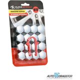 Af set poklopaca za šrove tocka hrom 16 kom 19mm | ePonuda.com