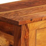  Komoda s 3 ladice 110 x 30 x 80 cm od masivnog drva | shoptok.hr