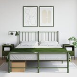  Noćni ormarići 2 kom maslinastozeleni 36 x 39 x 50,5 cm čelični | shoptok.hr