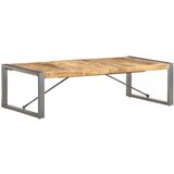  Stolić za kavu 140 x 70 x 40 cm od grubog drva manga | shoptok.hr