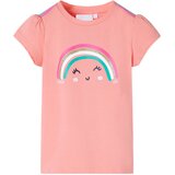  Dječja majica svijetlo koraljne boje 140 | shoptok.hr