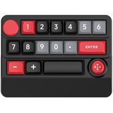 INF Brezžična RGB mehanska igralna tipkovnica XSX-W909 z makro definicijo Black+Red, (5000071899) Cene