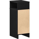 vidaXL Nočne omarice s predalom 2 kosa črna 25x31x66 cm | Shoptok.si