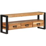 TV ormarić 120 x 30 x 45 cm od masivnog bagremovog drva | shoptok.hr