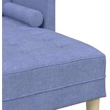  Set sofe s jastukom Traper plava Poliester | shoptok.hr