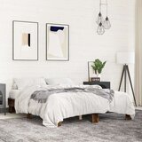 vidaXL Okvir za krevet boja hrasta 150x200cm konstruirano drvo i metal | shoptok.hr