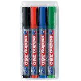 Marker za belu tablu 360 1,5-3mm, zaobljeni, set 1/4 Edding sortirano | ePonuda.com
