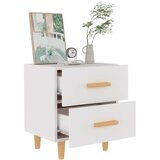  Noćni ormarići 2 kom bijeli 40 x 35 x 47,5 cm | shoptok.hr