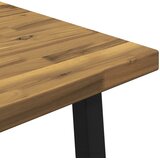  Kvadratni blagovaonski stol 160 x 70 x 75 cm Bijela | shoptok.hr