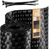 KADAX črni trak za ograjne panele 19 cm 2,55 m zaščita ograje, (5000358173) Cene