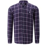 Dewberry G740 MEN'S SHIRT-PLAIN NAVY-PINK Cijene