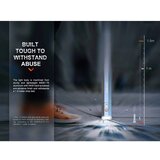 Fenix ecpblue - led punjiva baterijska lampa sa usb powerbankom IP68 1600 lm 504 h plava | Eponuda.com