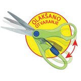  Škare školske 13 cm oble s mjerilom Connect sortirano | Shoptok.si