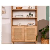 Hanah home Hazeran Polica za knjige 40x90x110cm, Smeđa | Eponuda.ba