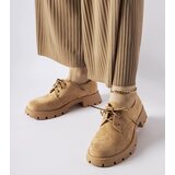 Gemre Coleman brown derby shoes with chunky soles | ePonuda.com