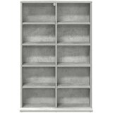 Cd ormar Betonska siva 65 x 23,5 x 97,5 cm Konstruirano drvo | shoptok.hr