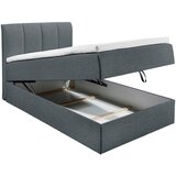 MID.YOU POSTELJA BOXSPRING 120 cm x 200 cm , tekstil antracit | Shoptok.si