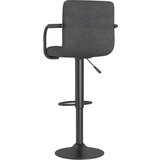 vidaXL Barski stolček temno sivo blago, (20968141) | Shoptok.si