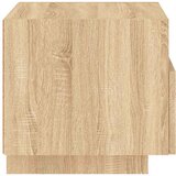  Noćni ormarić s LED svjetlima boja hrasta sonome 40x39x37 cm | Eponuda.ba