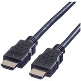 Value hdmi priključni kabel hdmi-a vtič 7.50 m črna 11.99.5544 zaščiten hdmi kabel, (20430011) Cene