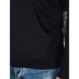 DStreet Bluza męska ze stójką czarna | shoptok.hr