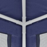  za zabave s 4 mrežasta bočna zida plavi 3 x 3 m HDPE | Eponuda.com