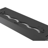  InFire - Ugradni BIO kamin 7,5x60 cm 3,5kW crni | Eponuda.com