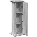 vidaXL Stojalo za shranjevanje siva sonoma 31x30x90 cm inženirski les | Shoptok.si