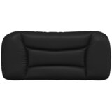  Jastuk za uzglavlje Hvar crni 80 cm od umjetne kože | shoptok.hr