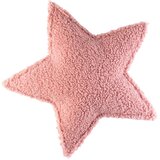 Wigiwama Rožnata otroška sedežna blazina bouclé Star – | Shoptok.si