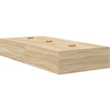  Postelja z prostorom za shranjevanje Sonoma hrast 90x200 cm, (22051412) | Shoptok.si