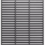 vidaXL Ograjni panel WPC 180x180 cm siv Cene