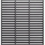 Ograjni panel WPC 180x180 cm siv