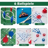  Igralna miza 12 v 1 z namiznim nogometom, zračnim hokejem, biljardom, namiznim tenisom, šahom, balinanjem in shuffleboardom | Shoptok.si