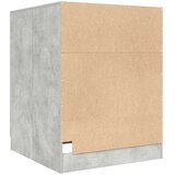 Ormarić za perilicu rublja siva boja betona 70,5x71,5x91,5 cm | shoptok.hr