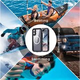 ShellBox Vodootporna IP68 360° MagSafe maska za iPhone 16 Plus – Crna | shoptok.hr