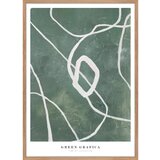 Malerifabrikken Plakat z okvirjem 52x72 cm Green Grafica – Cene