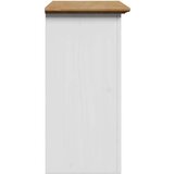 vidaXL Kopalniška stenska omarica "BODO" Bela in rjava 44x30x60 cm | Shoptok.si