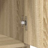  Komoda s ladicama i vratima sonoma hrast 73x31x90 cm | shoptok.hr