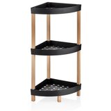  Ugaona drvena polica sa plastičnim pregradama Bienwood BIE-7208 | ePonuda.com